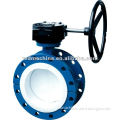 Butterfly valve for cement